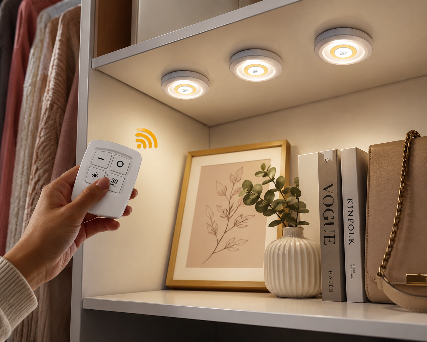 Odino™ - Luci led adesive + Telecomando Wireless